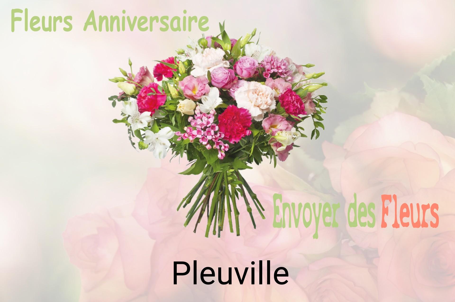 Bouquet de fleurs d’anniversaire livré à Pleuville
