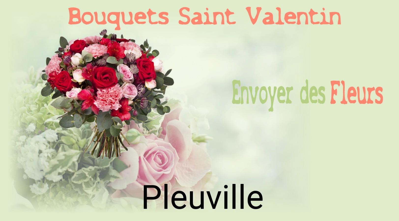 Roses de Saint-Valentin livrées à Pleuville